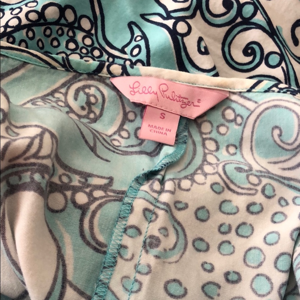 ❌SOLD❌Lilly Pulitzer Deanna Romper Small - Picture 3 of 4